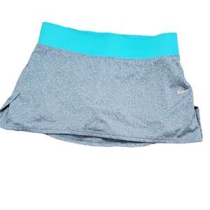 Nike Dry Fit Teal & Gray Skort